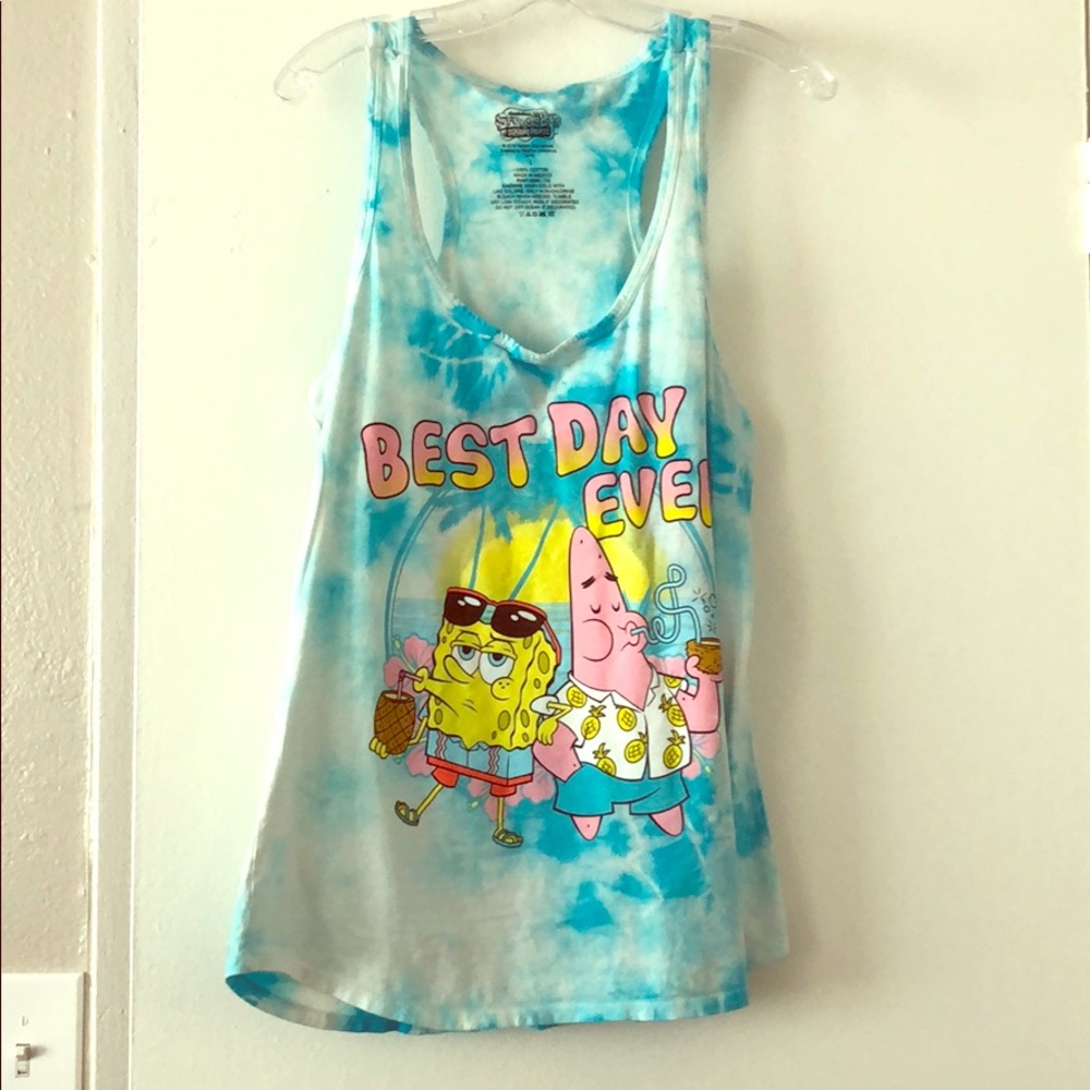 Sponge bob tank top